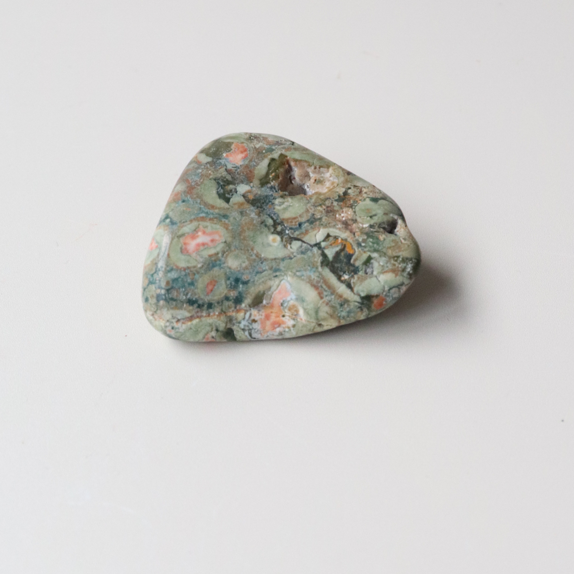 Rainforest Jasper Tumble 49g - Growth &amp; Connection