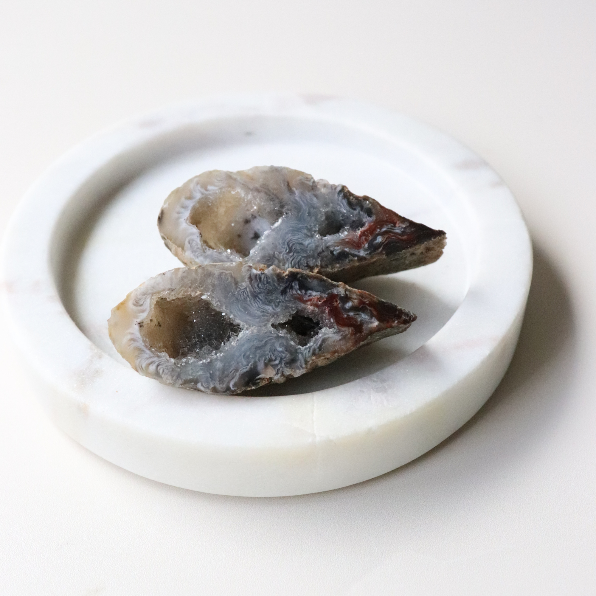 Agate Geode (46g) - Balance &amp; Stability