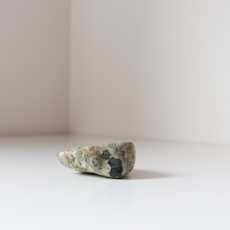 Rainforest Jasper Tumble 49g - Growth &amp; Connection