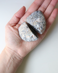 Dark Grey Agate Geode  102g