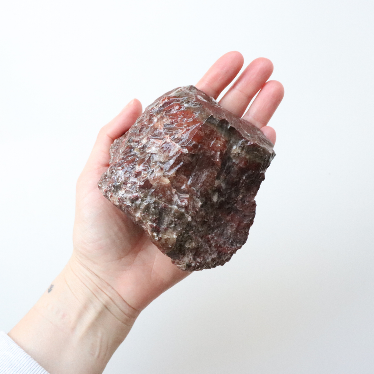 Red Calcite (668g) - Energy &amp; Vitality
