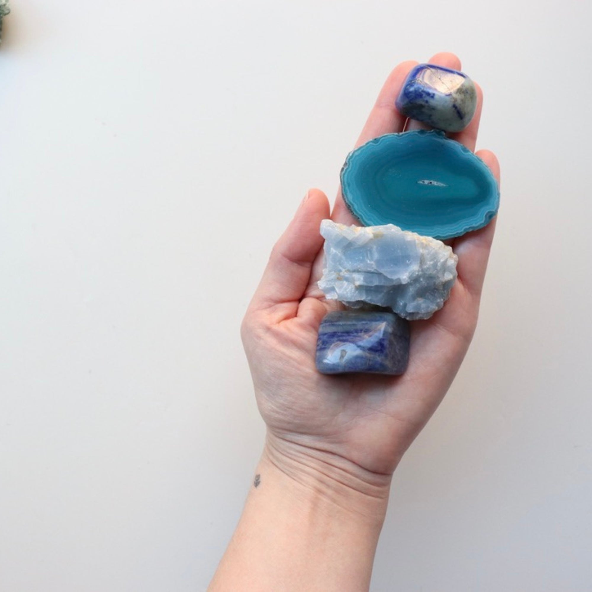 Blue Crystal Collection for Clarity, Communication + Inner Peace