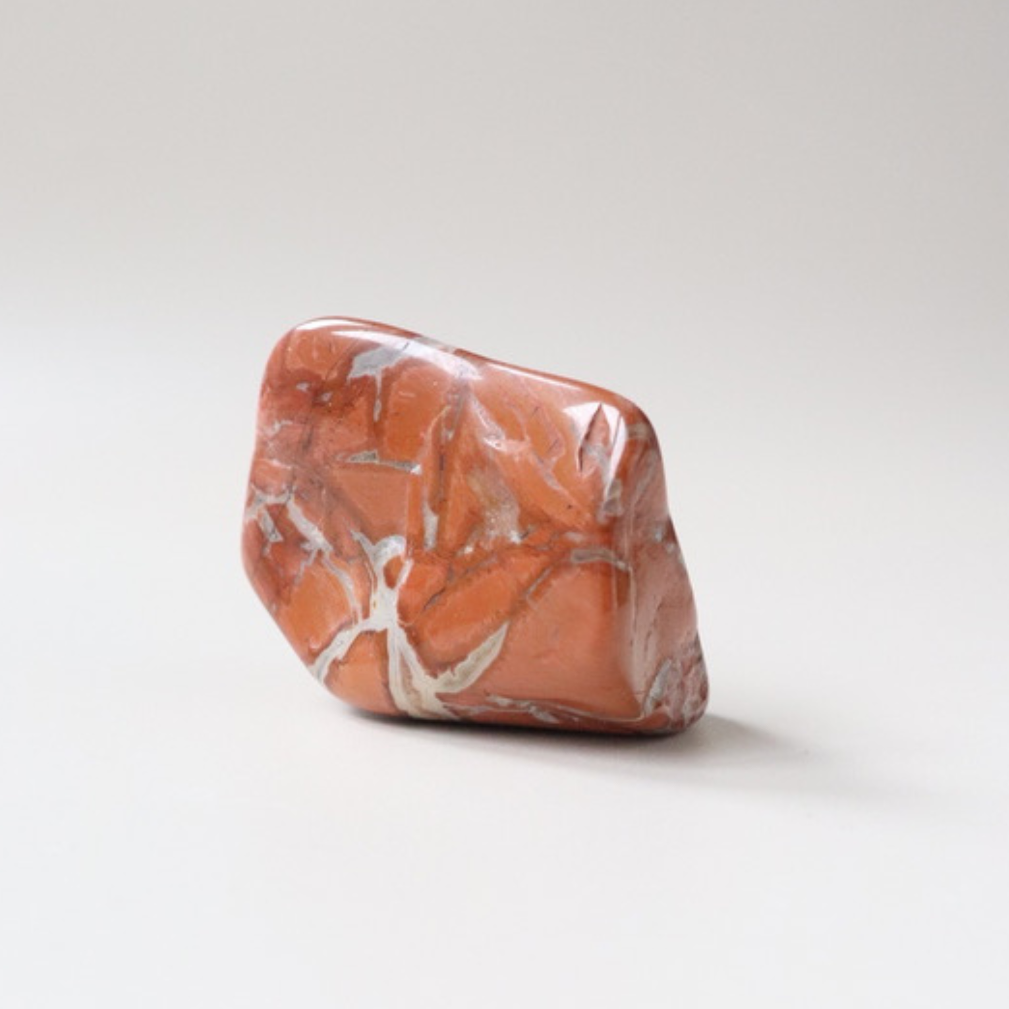 Polished Tumbled Red Jasper 87g - Strength &amp; Grounding