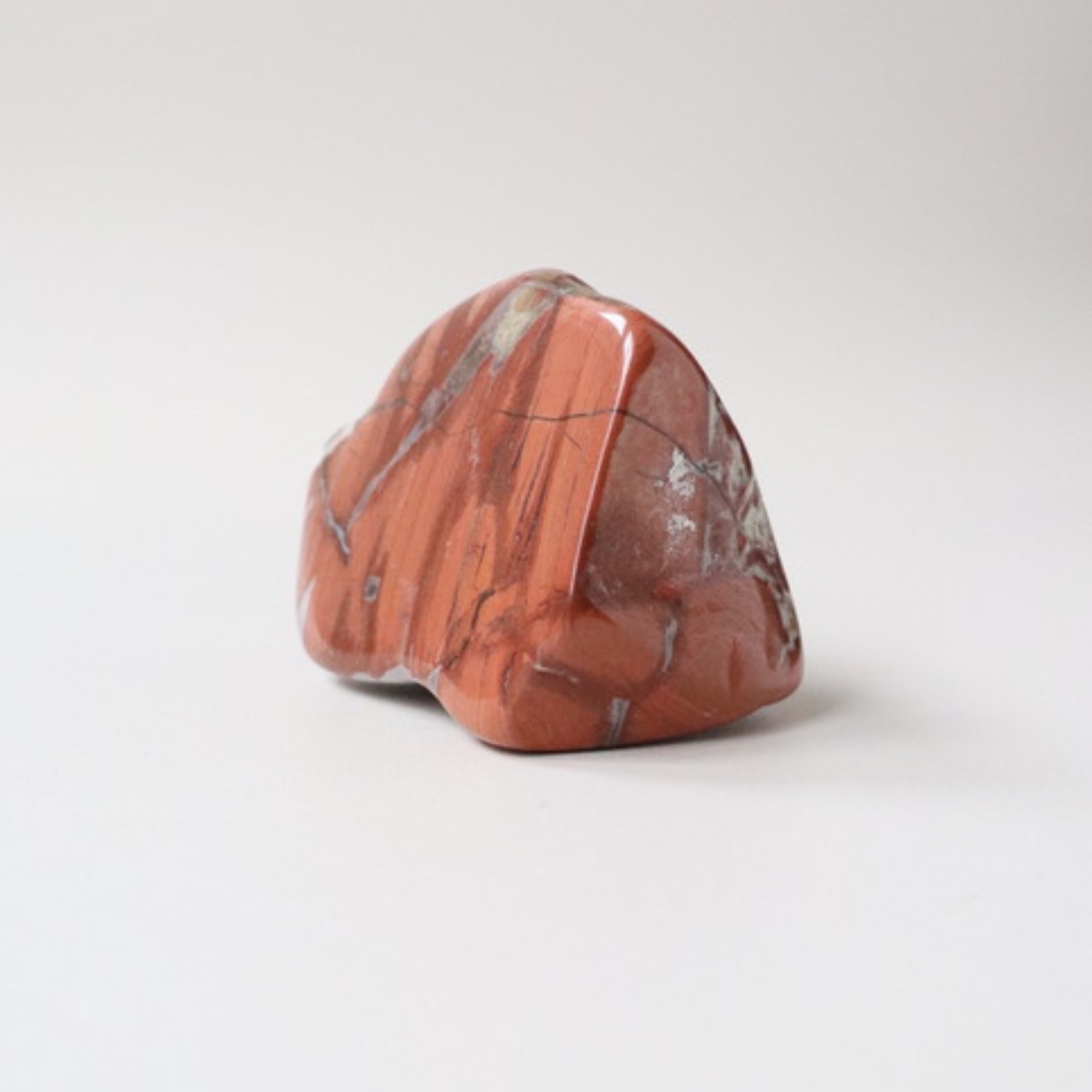 Polished Red Jasper  105g - Strength &amp; Grounding