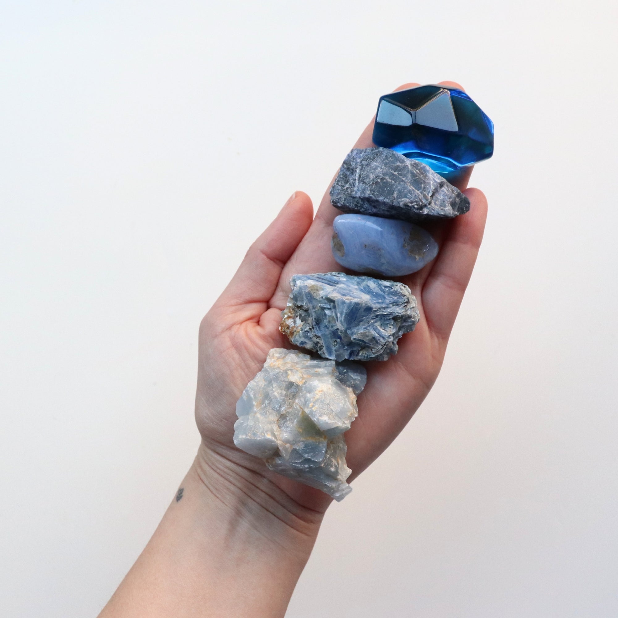 Blue Crystal Collection for Clarity, Communication + Emotional Balance