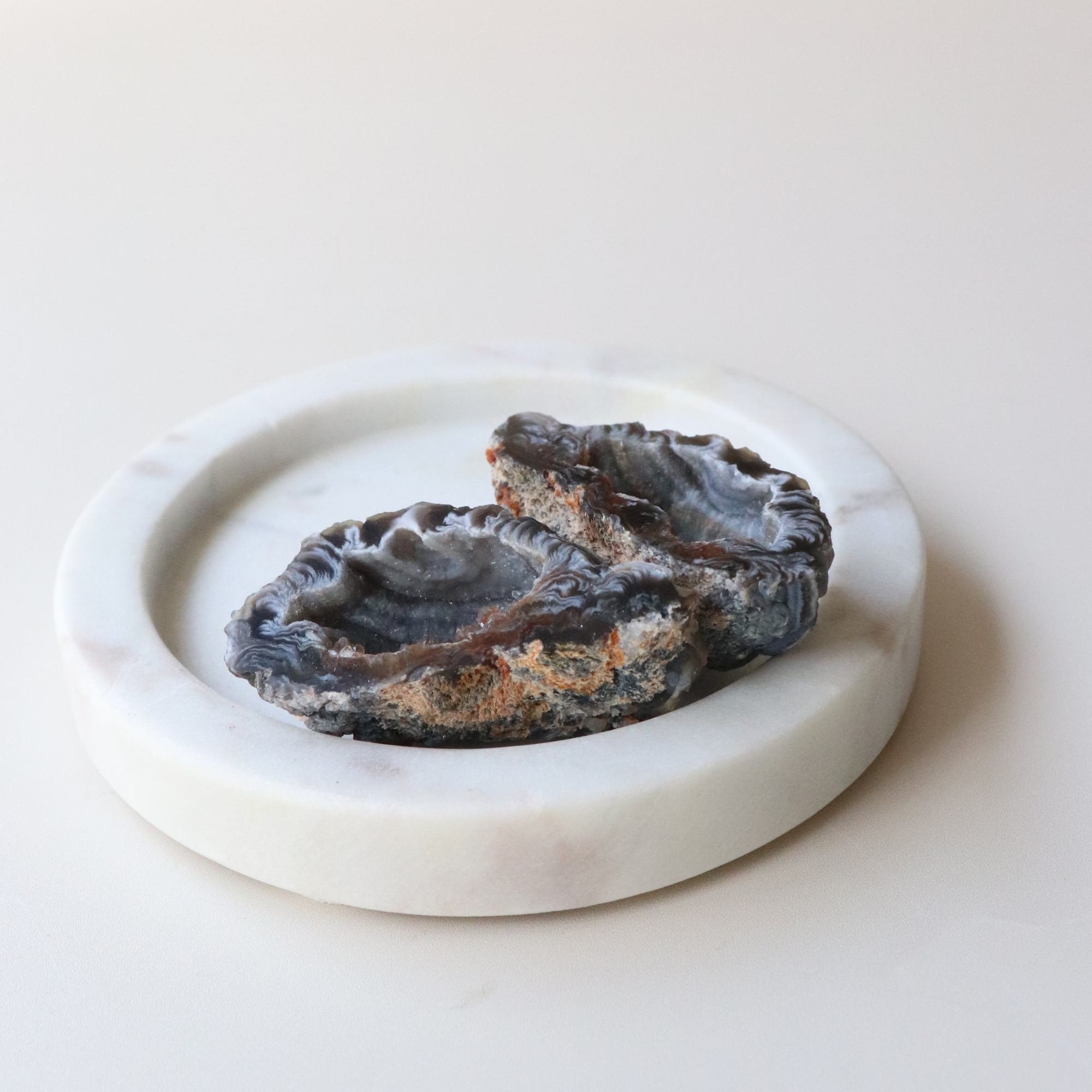 Agate Geode (45g) - Balance &amp; Stability