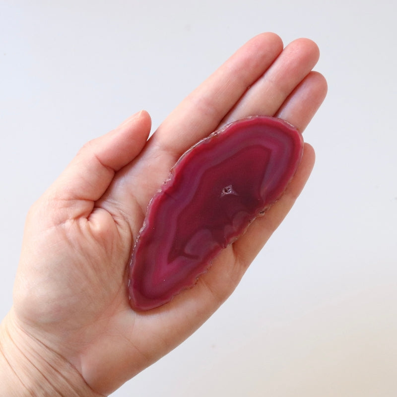 Pink Agate Slice