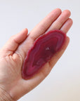 Pink Agate Slice