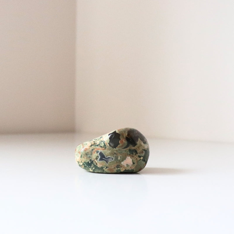 Rainforest Jasper Tumble 62g - Growth &amp; Connection