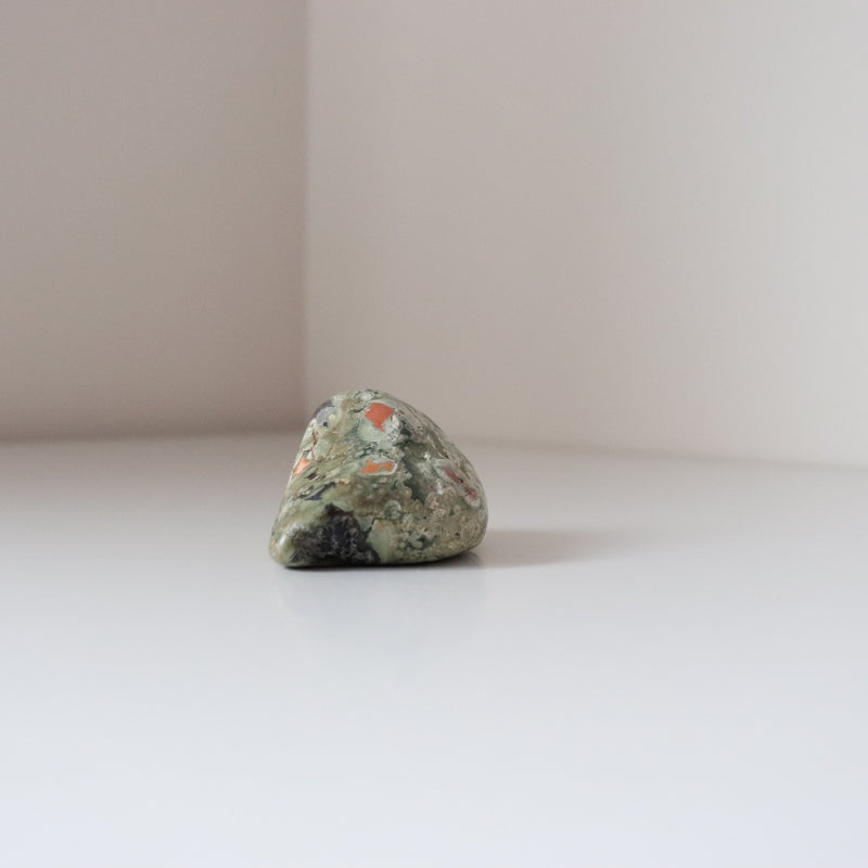 Rainforest Jasper Tumble 69g - Growth &amp; Connection