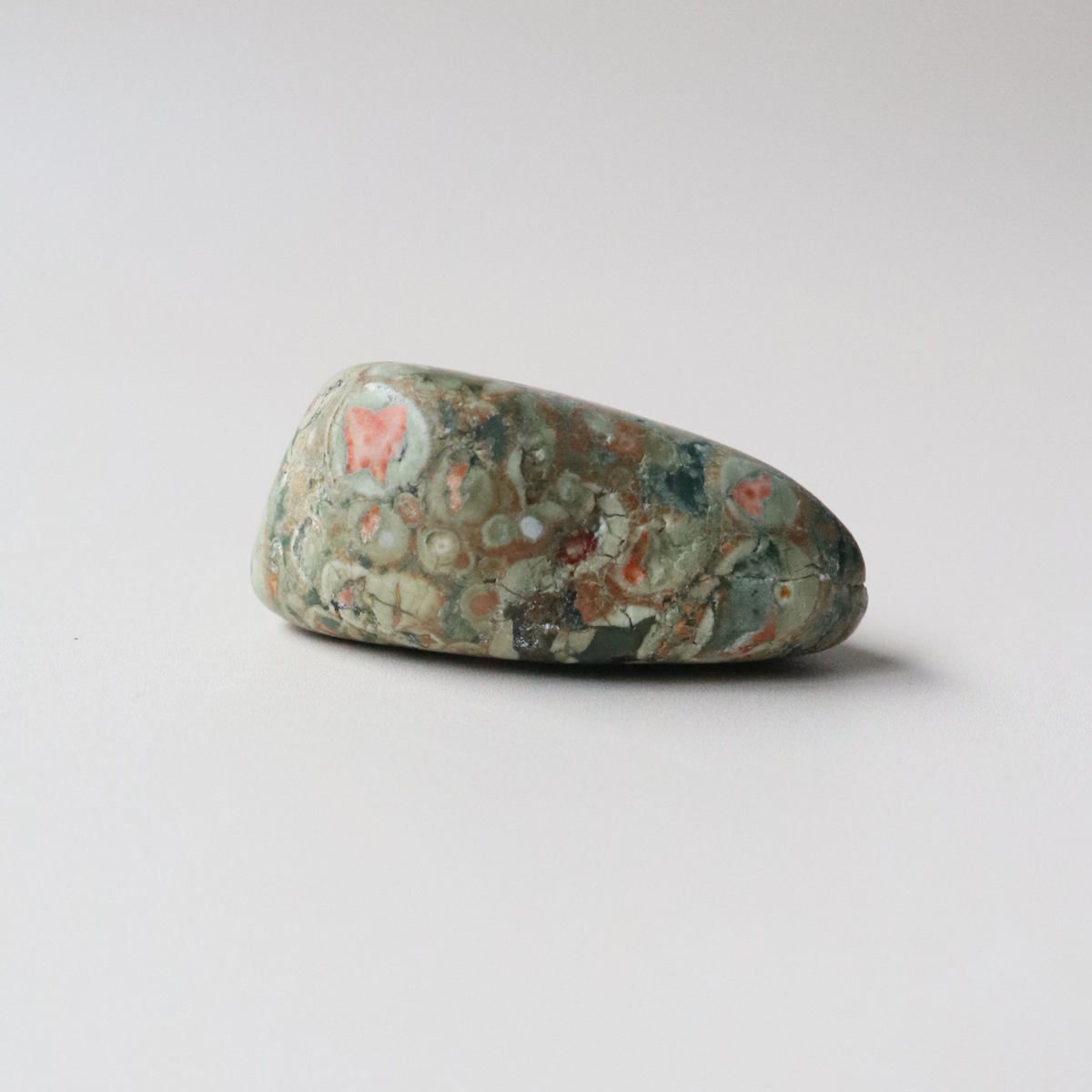 Rainforest Jasper Tumble 49g - Growth &amp; Connection