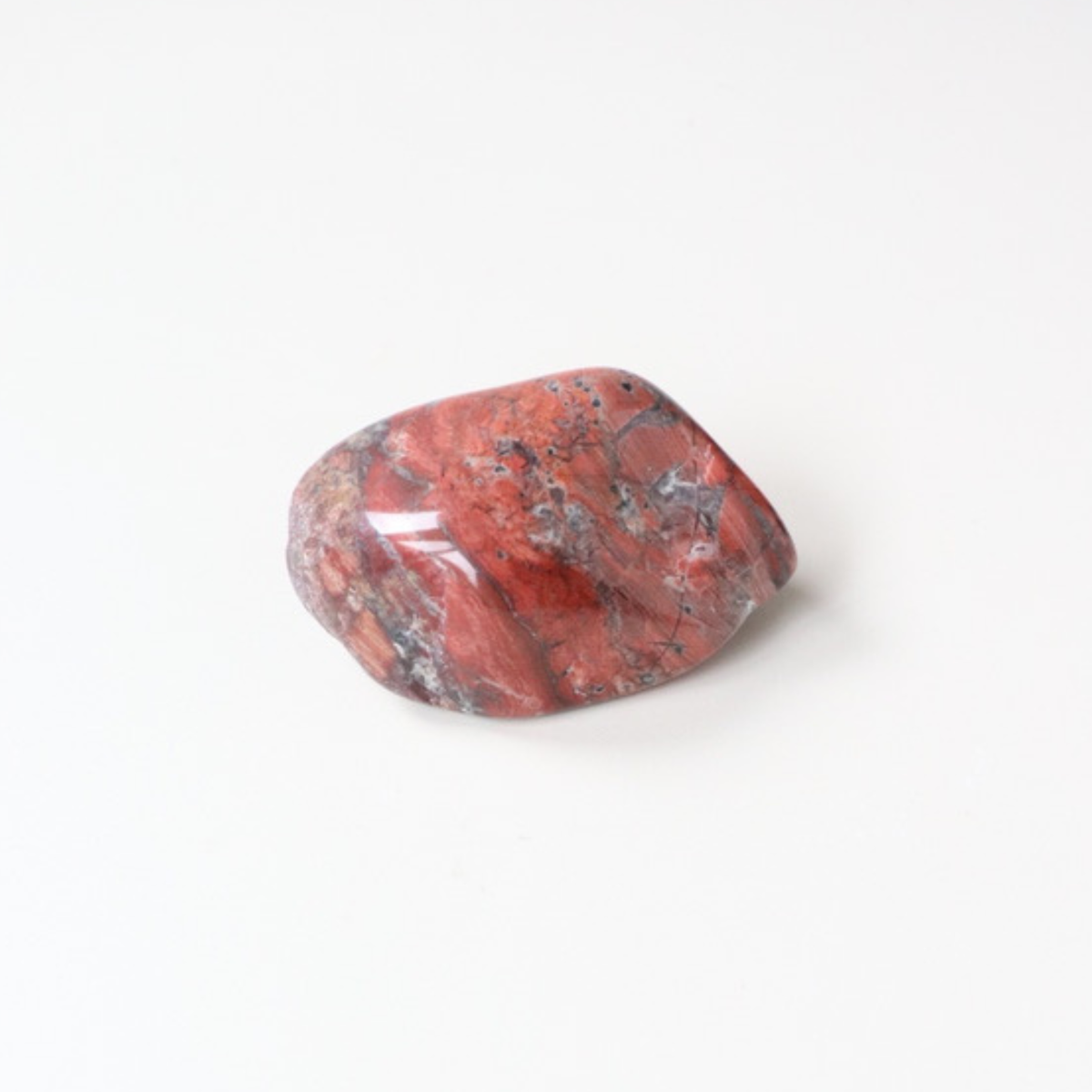 Polished Red Jasper  100g - Strength &amp; Grounding