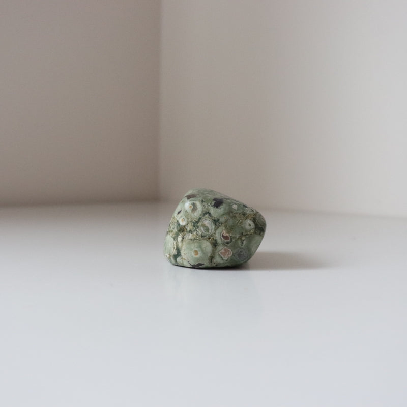 Rainforest Jasper Tumble 78g - Growth &amp; Connection