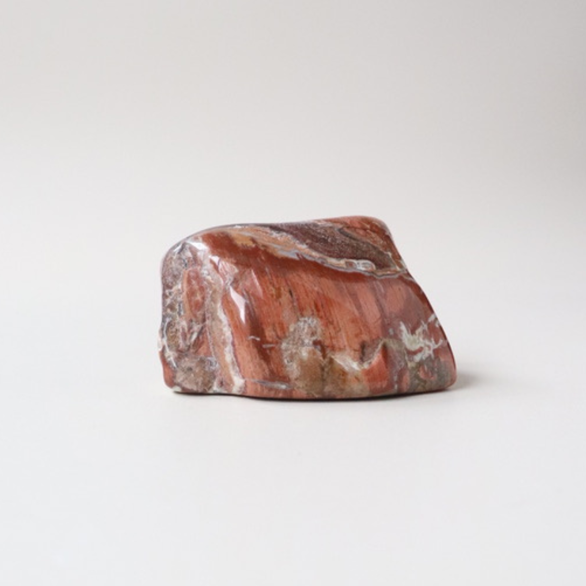 Polished Red Jasper  105g - Strength &amp; Grounding