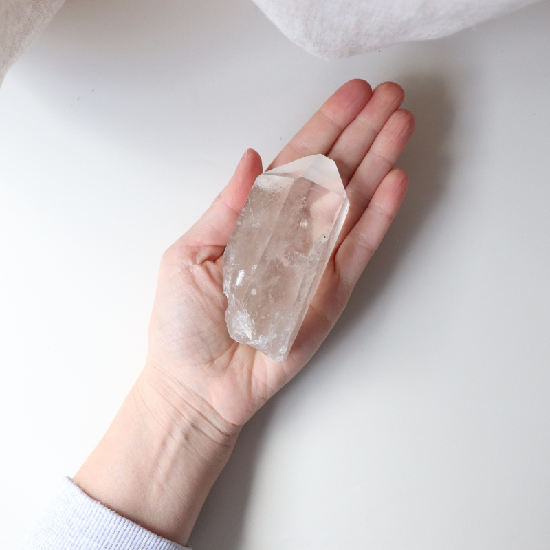 Clear Quartz Rough Point  (265g)