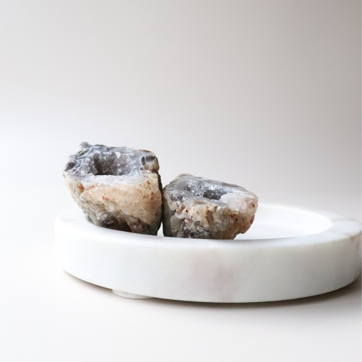 Agate Geode (58g) - Balance &amp; Stability