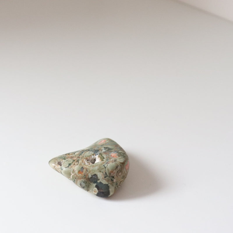 Rainforest Jasper Tumble 49g - Growth &amp; Connection