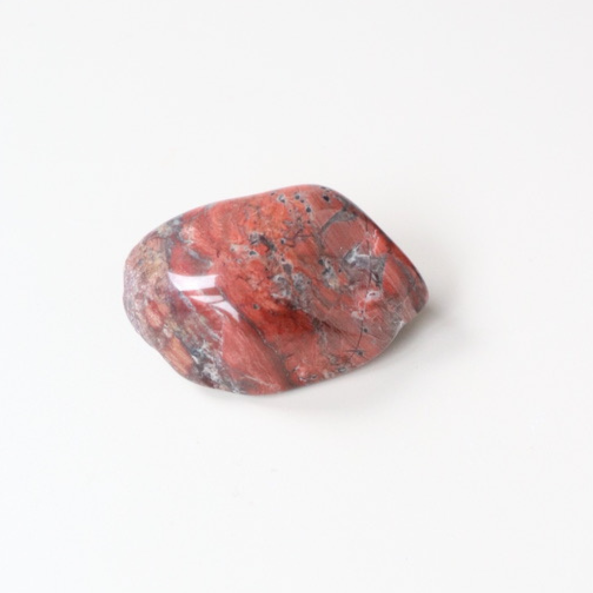 Polished Red Jasper  100g - Strength &amp; Grounding