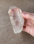 Clear Quartz Point For clarity, focus, and energy amplification.