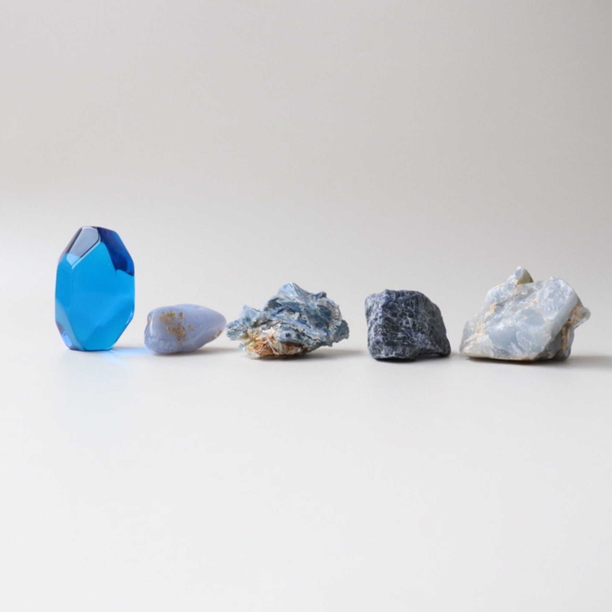 Blue Crystal Collection for Clarity, Communication + Emotional Balance