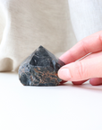 Semi-Polished Black Onyx  (130g)