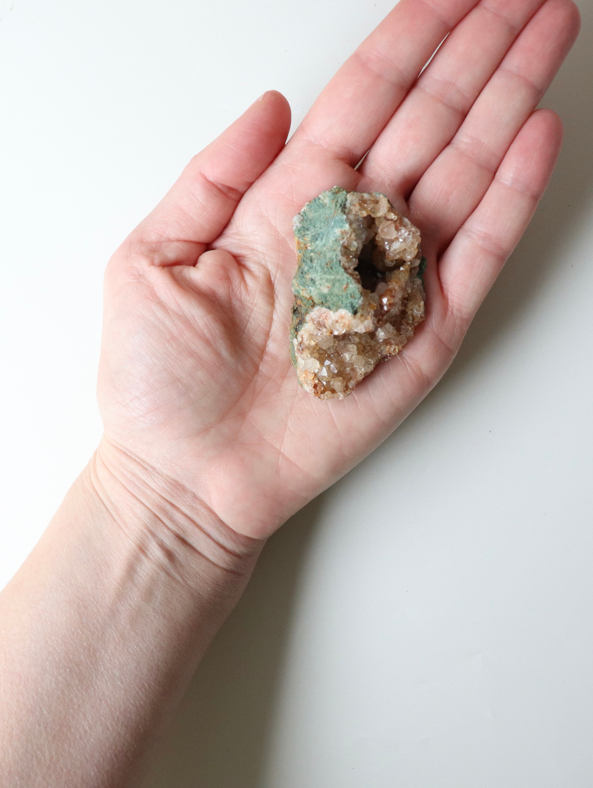 Mini Pink Amethyst Cluster (42g) - Emotional Healing &amp; Peace