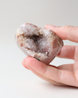 Pink Amethyst Cluster (133g) - Emotional Healing & Peace