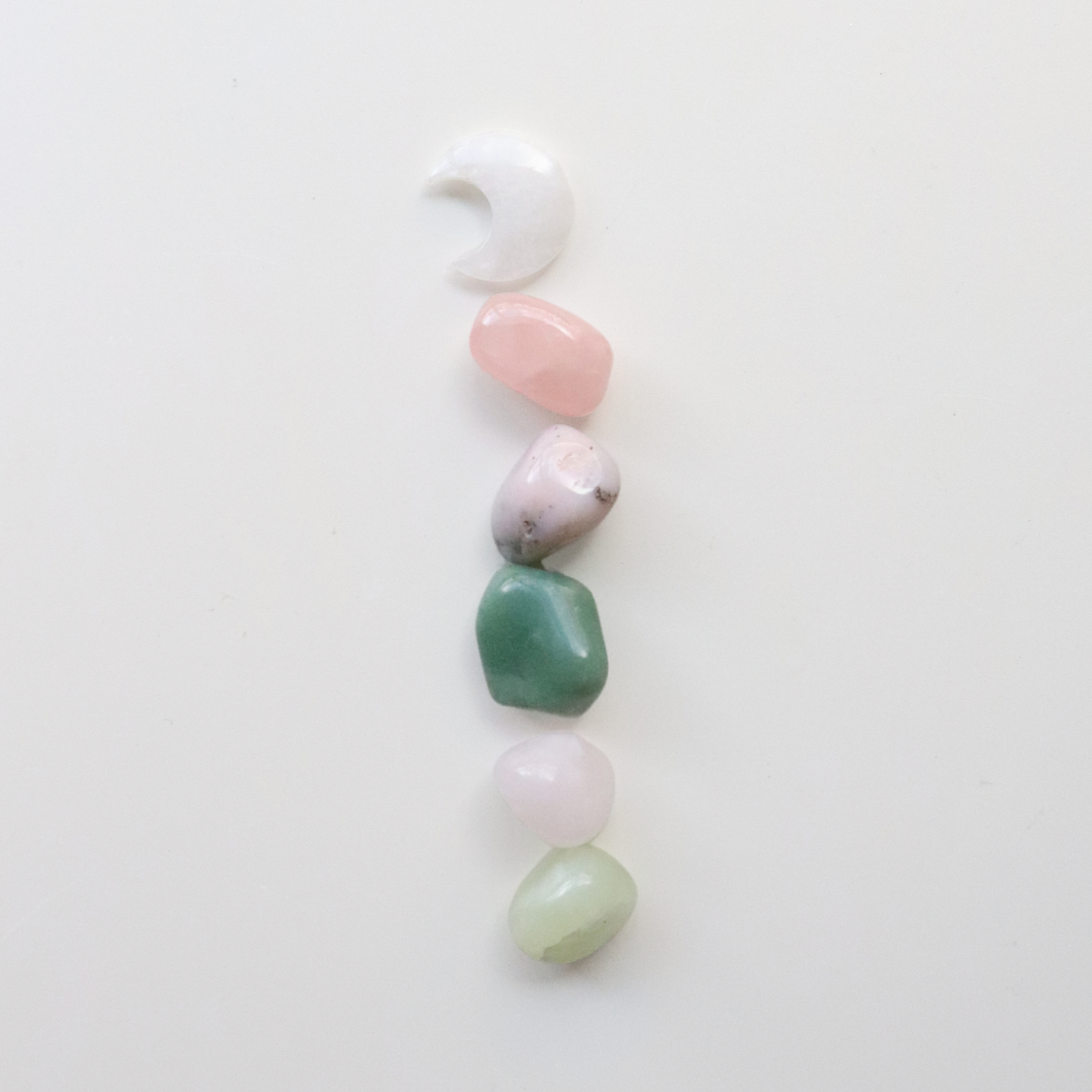 Love Crystals With Mini Moon Clear Quartz Collection