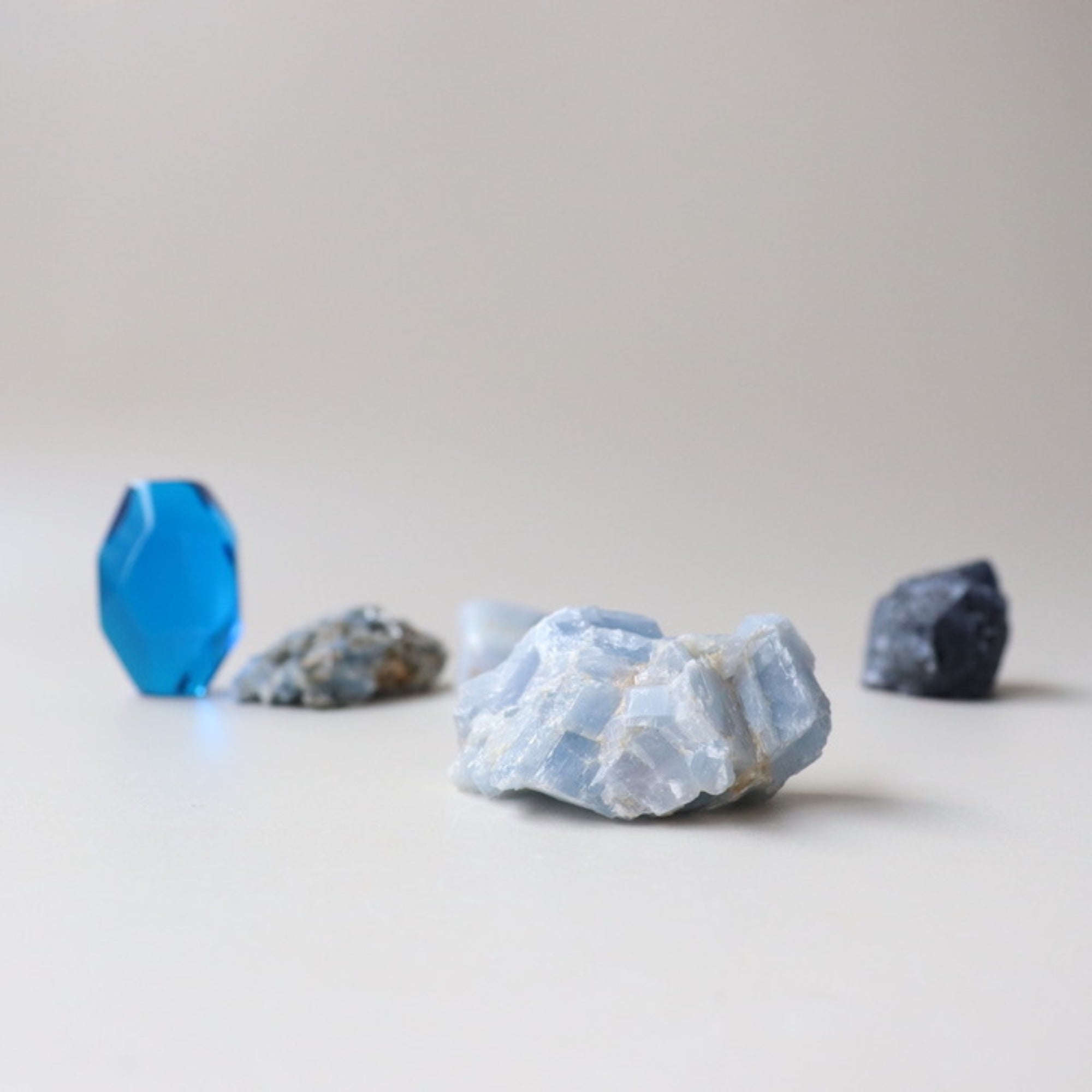 Blue Crystal Collection for Clarity, Communication + Emotional Balance
