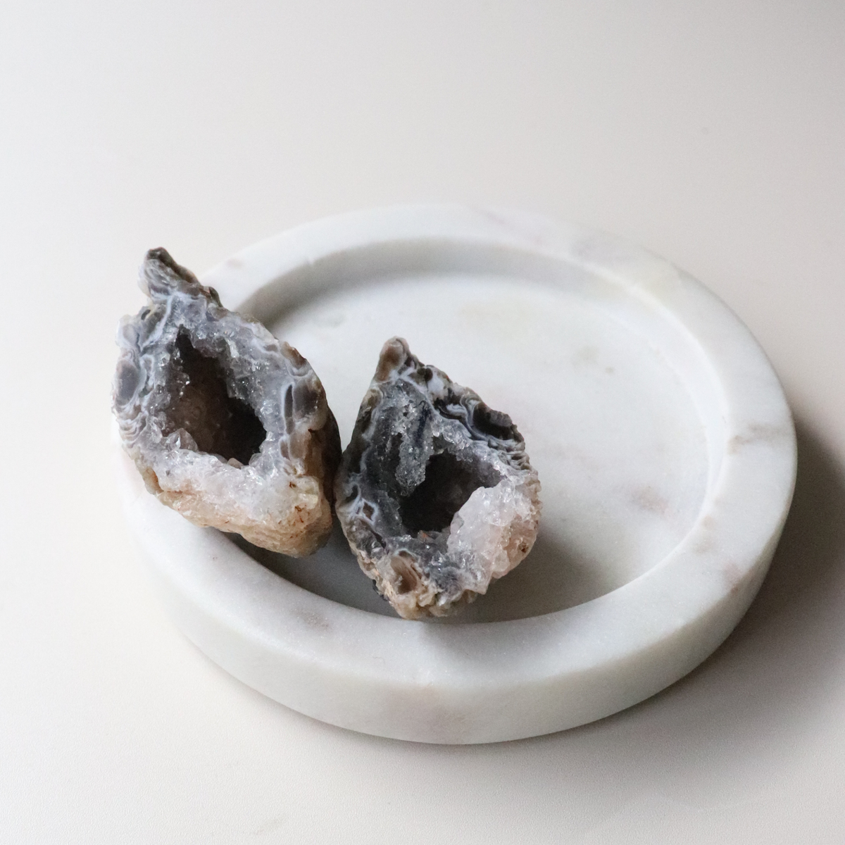 Agate Geode (58g) - Balance &amp; Stability
