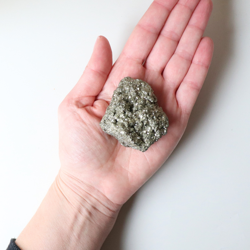 Natural Pyrite Crystal 158g