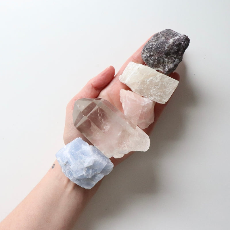 Mixed Rough Crystal Collection