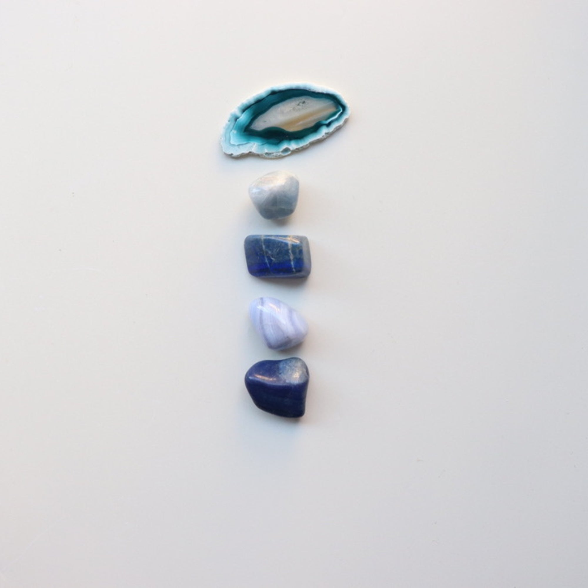 Blue Crystal Collection for Clarity, Communication + Inner Peace