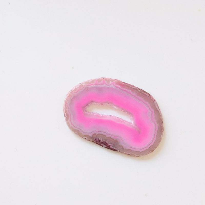Pink Agate Slice
