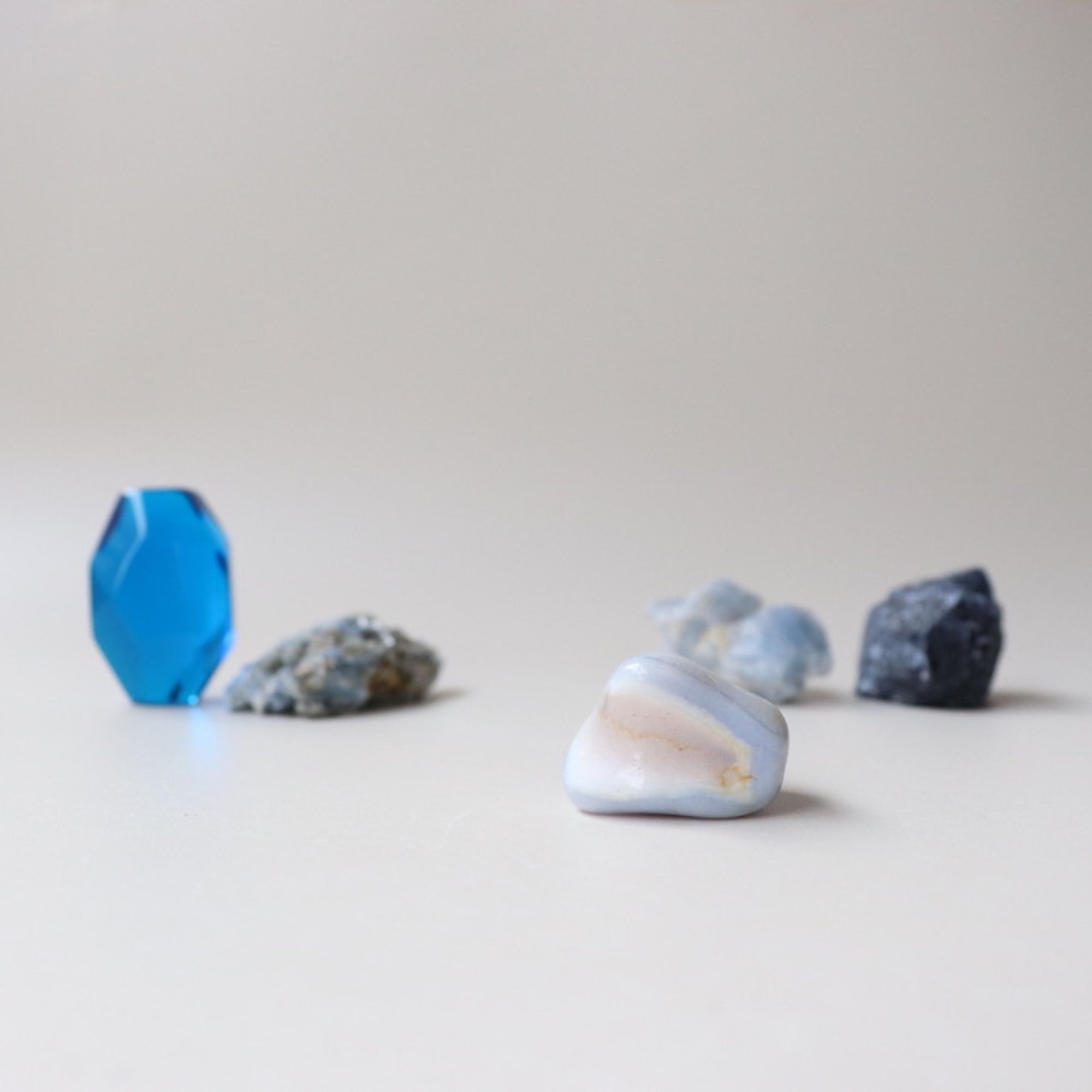 Blue Crystal Collection for Clarity, Communication + Emotional Balance