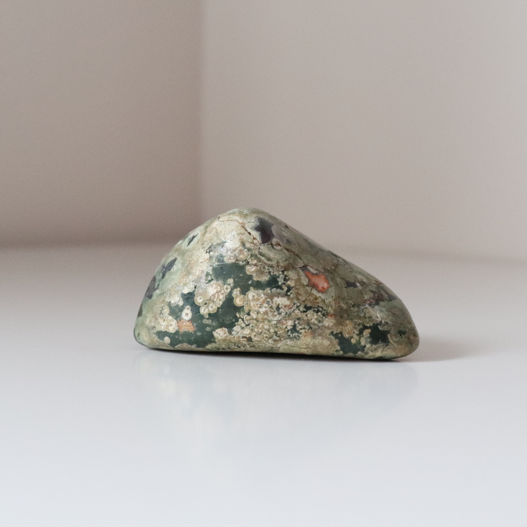 Rainforest Jasper Tumble 69g - Growth &amp; Connection