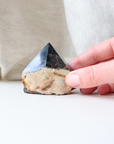 Semi-Polished Black Onyx  (155g)