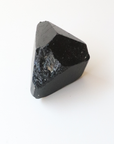 Medium Black Tourmaline with Carved Point 215g - Protection & Grounding