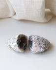 Dark Grey Agate Geode  102g