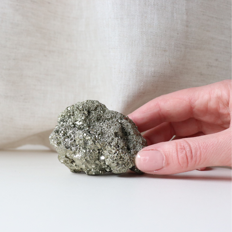 Natural Pyrite Crystal 230g