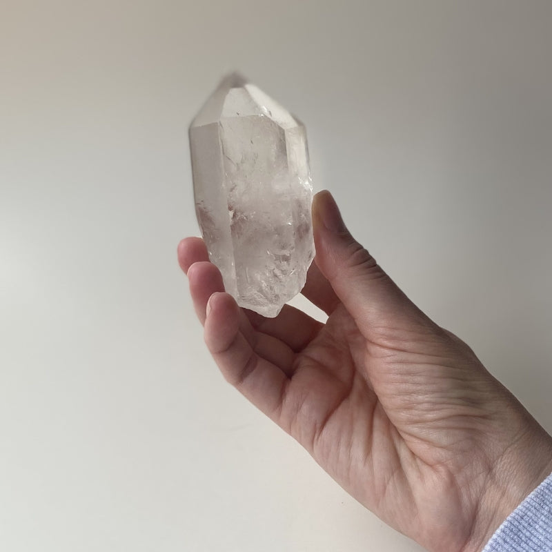 Clear Quartz Point For Clarity, Focus, + Energy
