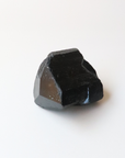 Medium Black Tourmaline with Carved Point 175g - Protection & Grounding