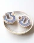 Grey Agate Geode with Sparkling Cave (68g) - Balance & Stability