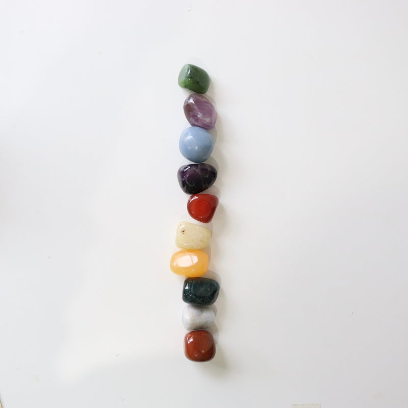 The Power of Crystals Gift Set – Book &amp; 10 Tumble Stones