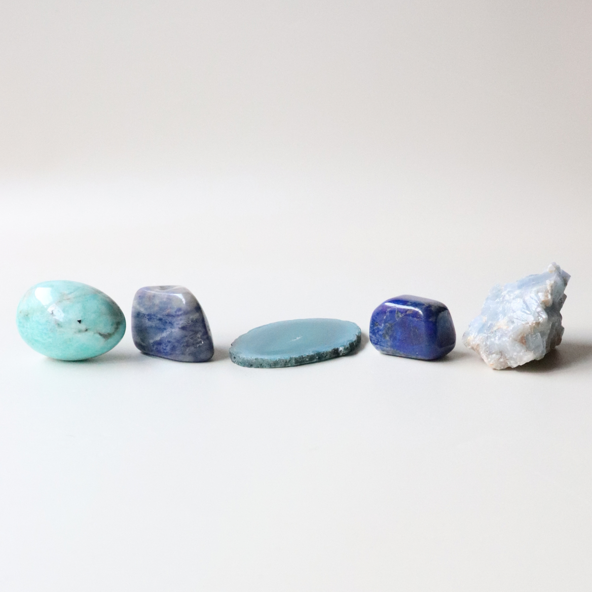 Blue Crystal Collection for Clarity, Communication + Inner Peace