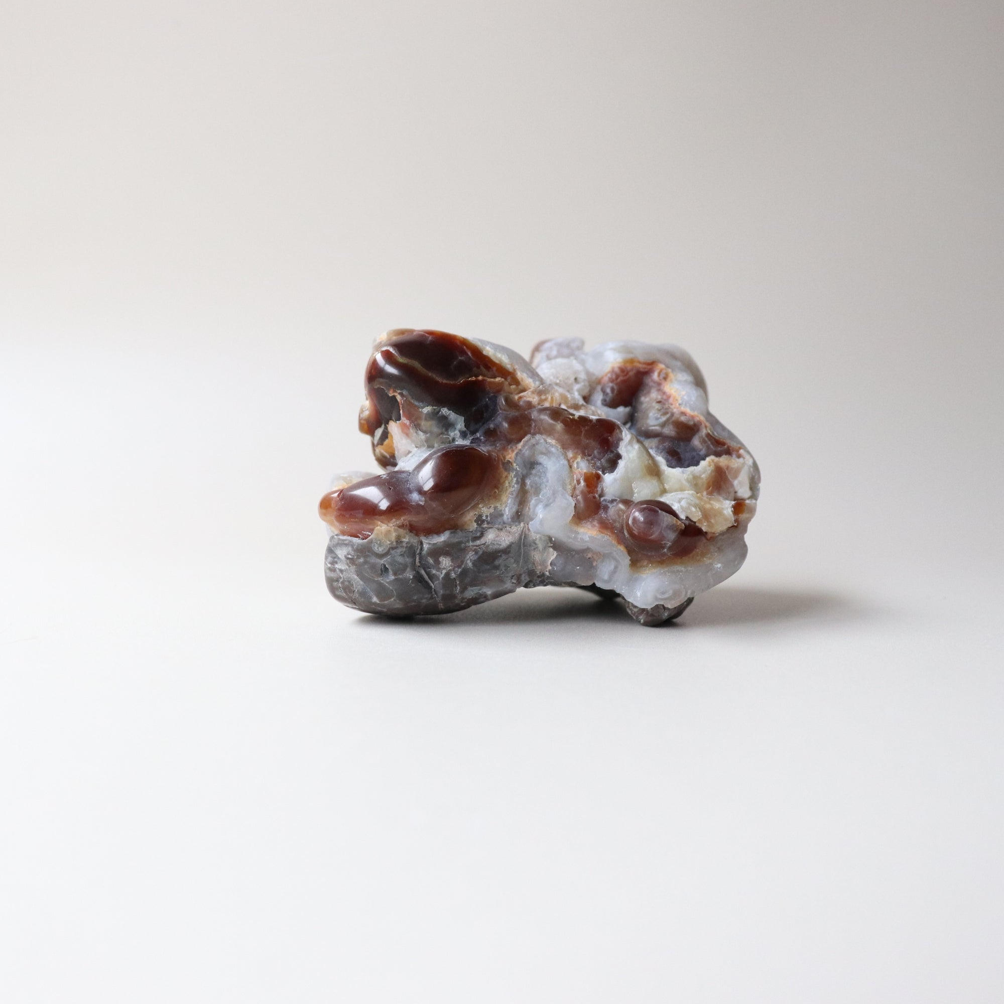 Fire Agate Rough Crystal for Courage, Motivation + Personal Strength