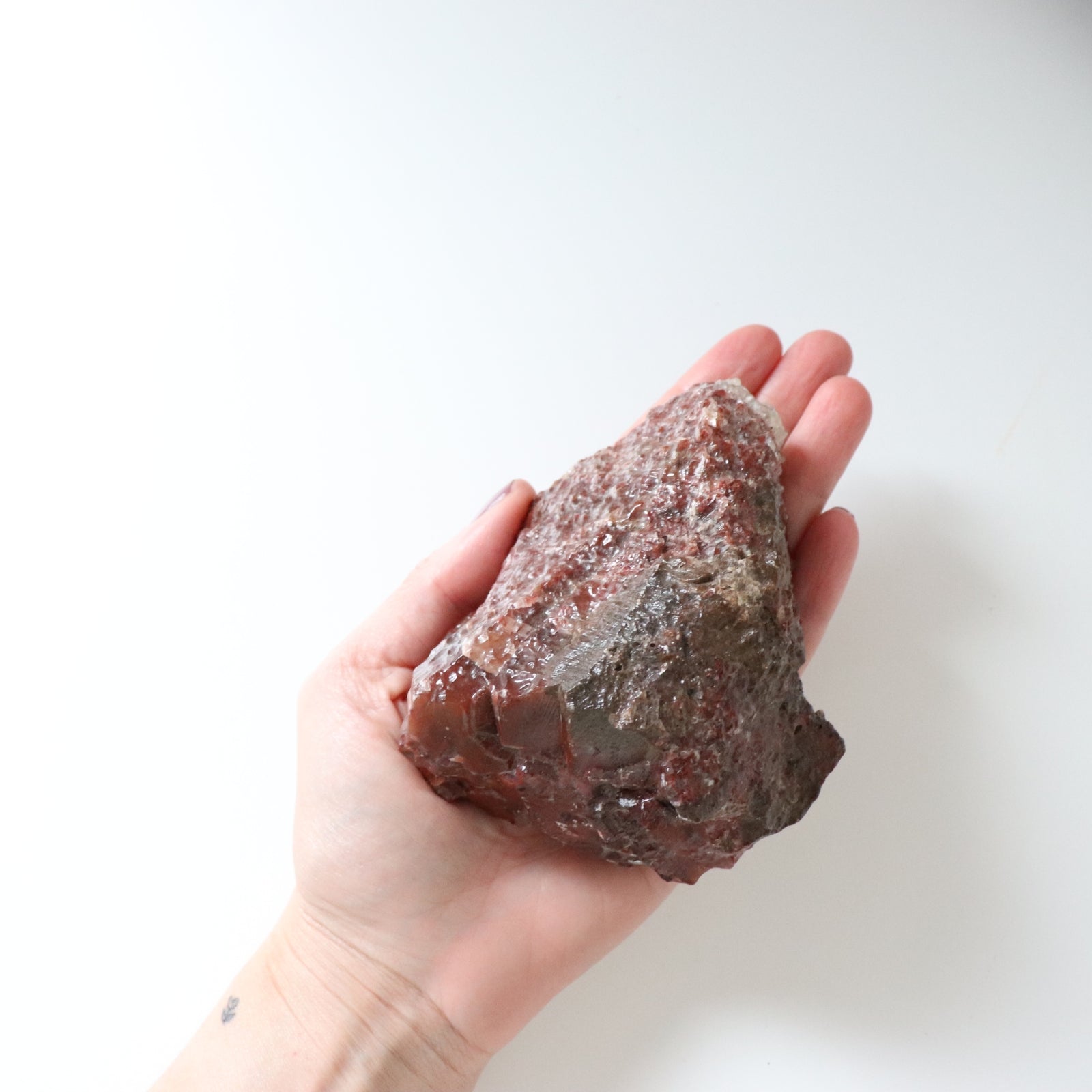 Red Calcite (550g) - Energy &amp; Vitality
