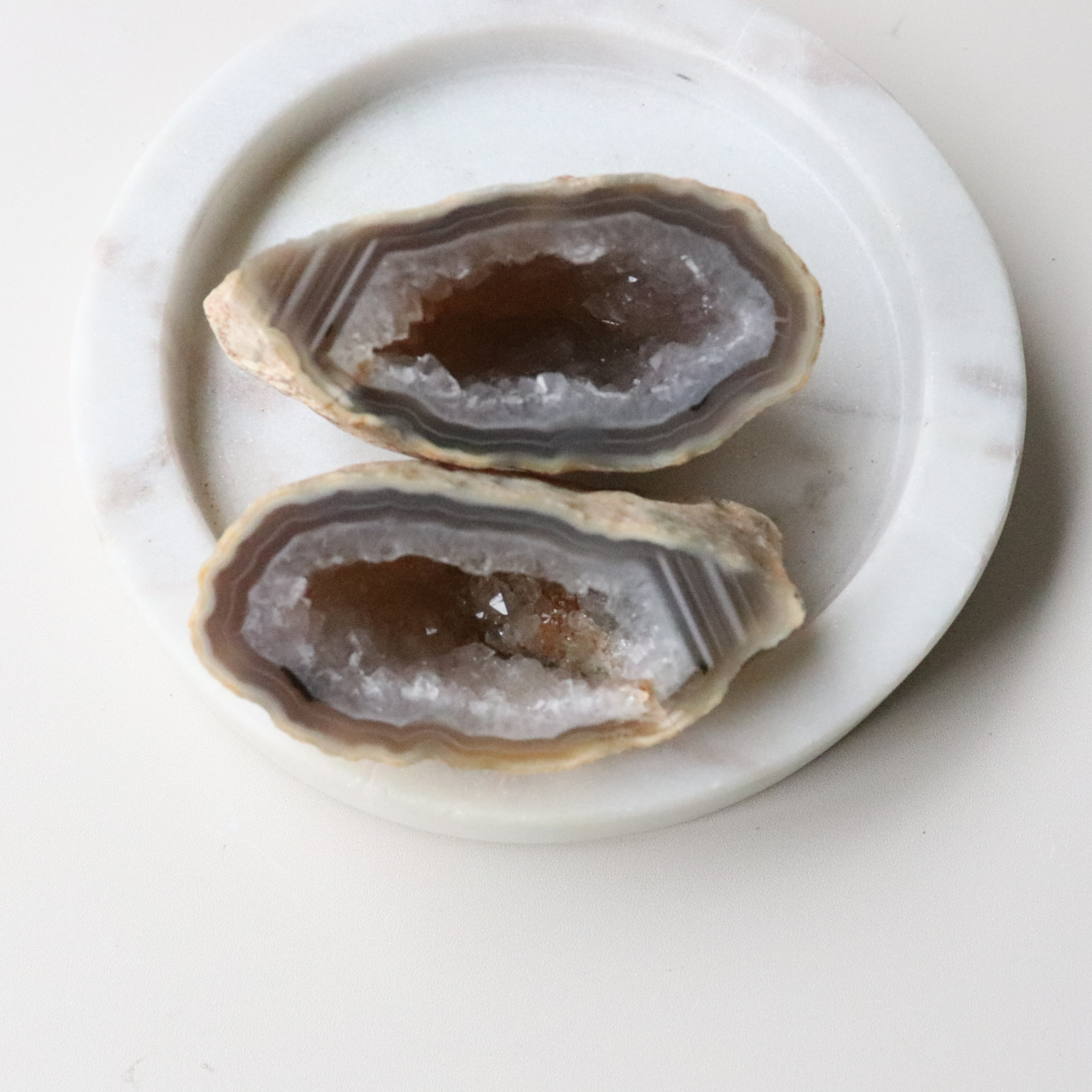 Agate Geode 98g - Balance &amp; Stability