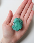 Rough Malachite 87g - Protection & Transformation.