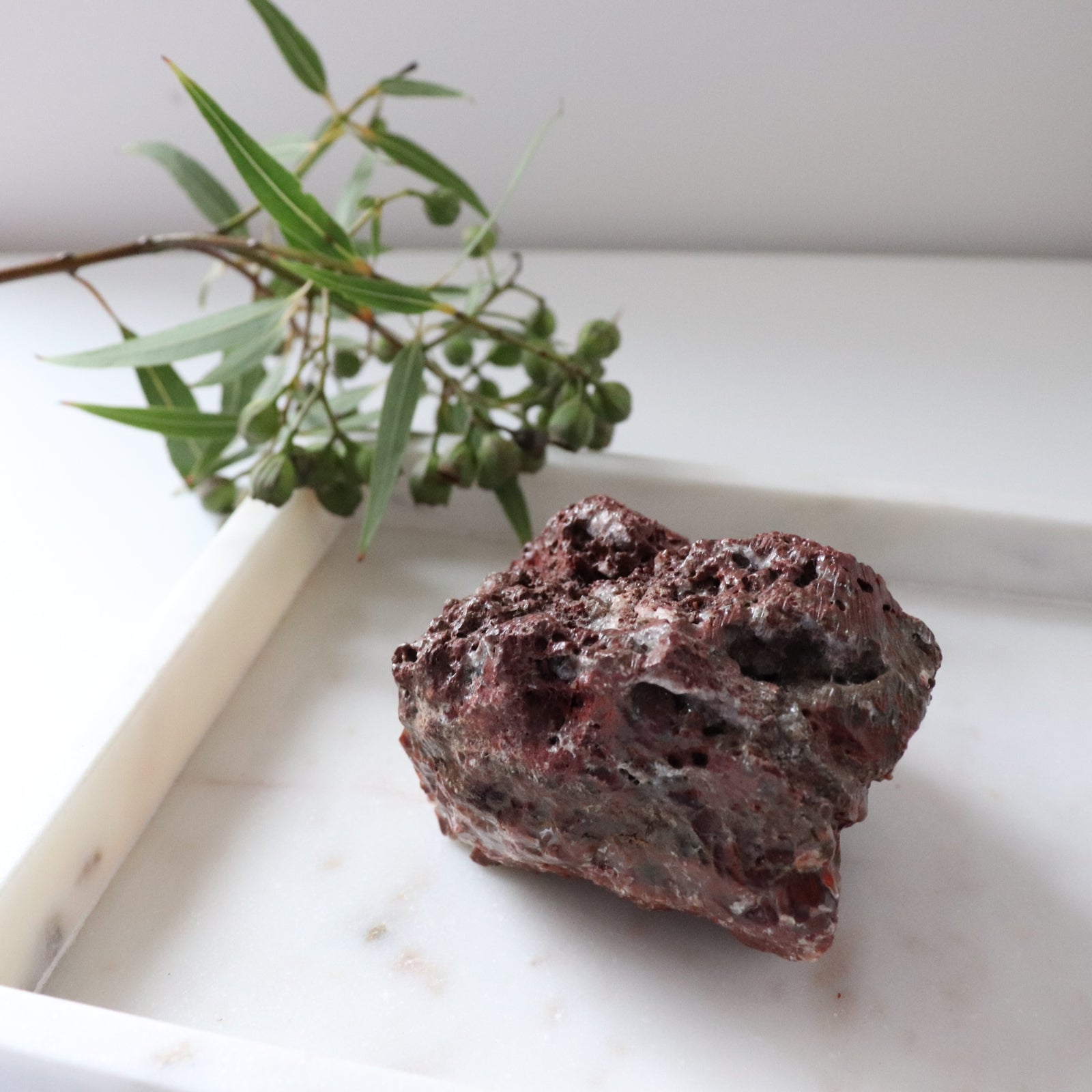 Red Calcite (637g) - Energy &amp; Vitality